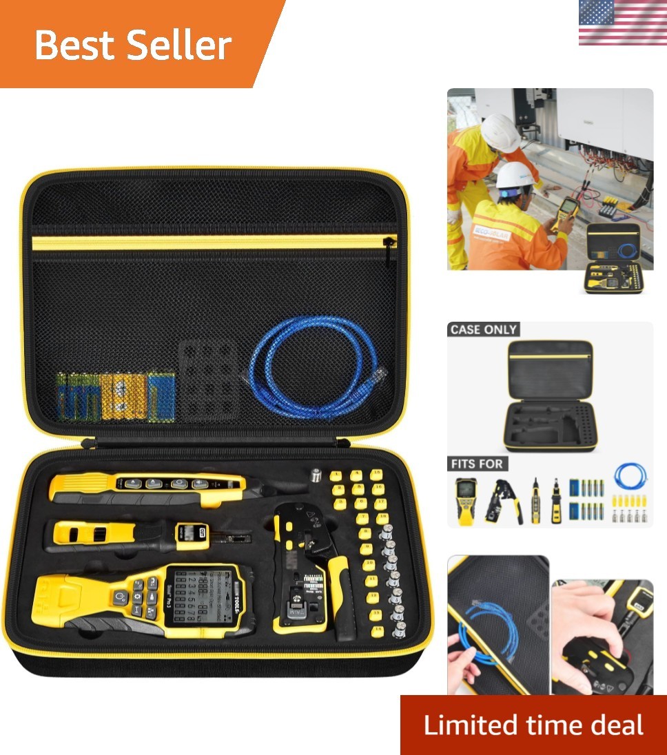 Classic Portable Storage Case for Klein Tools: Zipper Closure, 13.25″L x 9.5″W