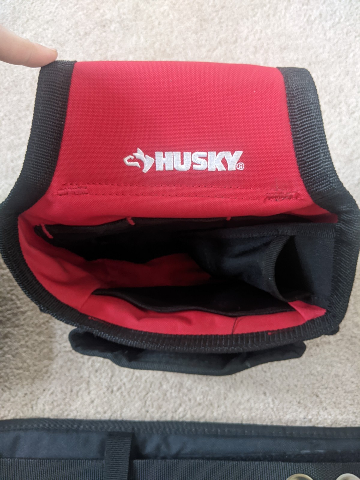 Husky Handyman 2-Bag Work Tool Belt, Carpenter, Construction, HVAC, Electrician