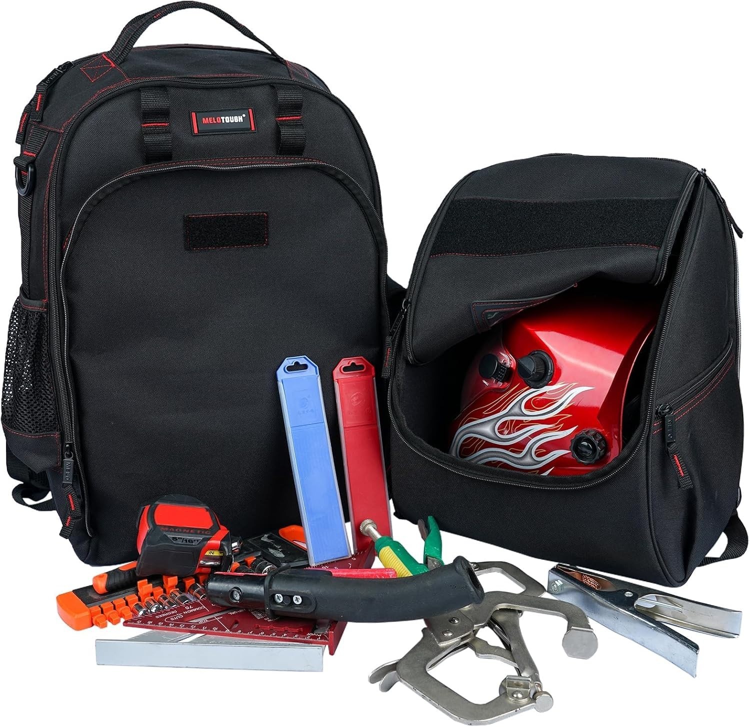Durable Welding Tool Backpack – Military Grade with Padded Laptop Compartment