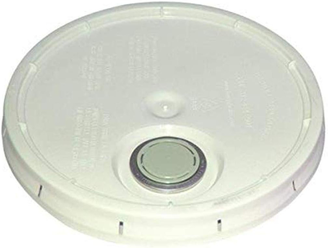 84-233 Plastic Bucket Lid with Pouring Spout for 3-1/2 or 5-Gallon Bucket