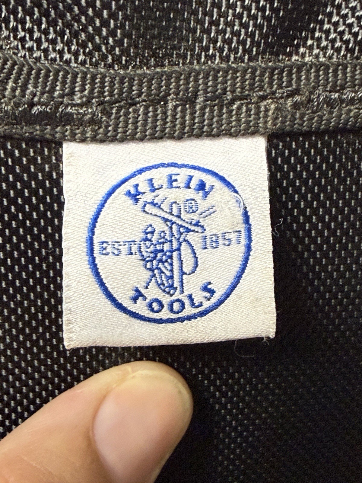 Klein Tools Tool Pouch, Tradesman Pro 5240, Black, 2in belt, 9 Pockets