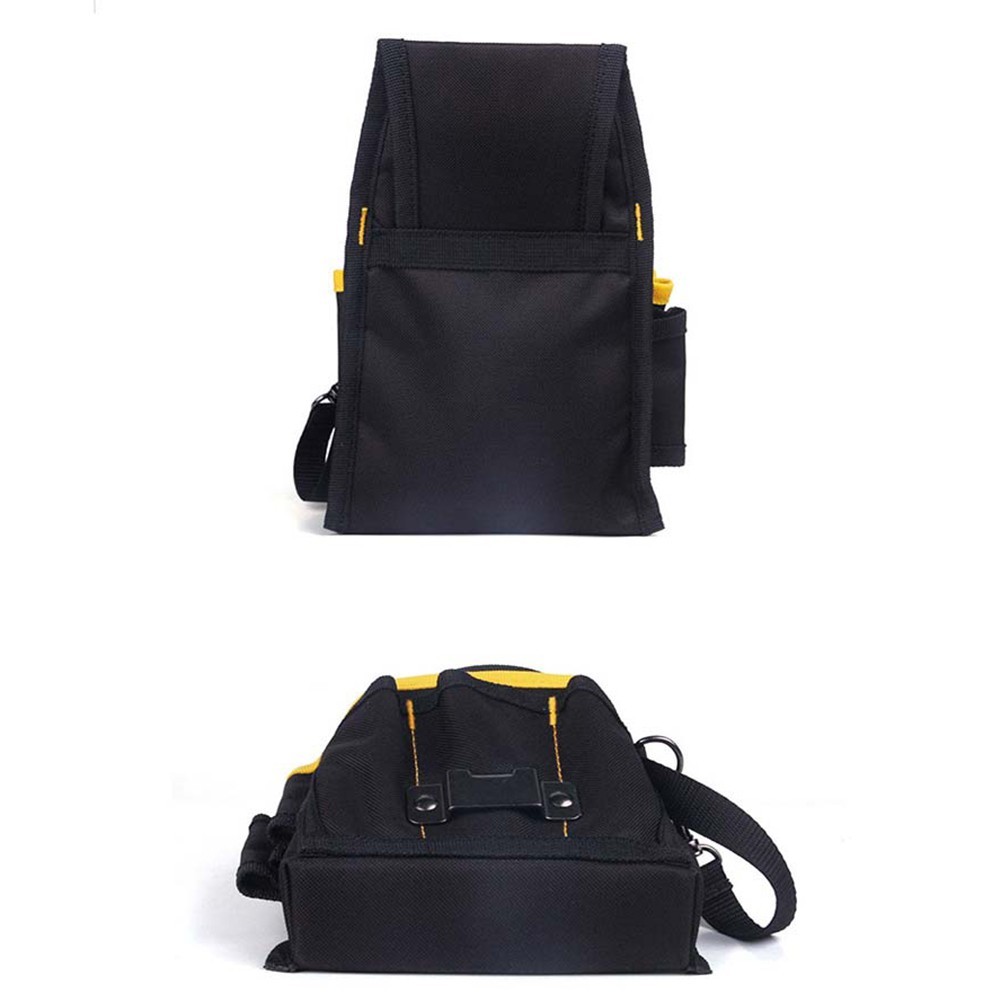 Brand New Tool Bag With Pockets Belt Tool Black Holder 600D Oxford Fabric