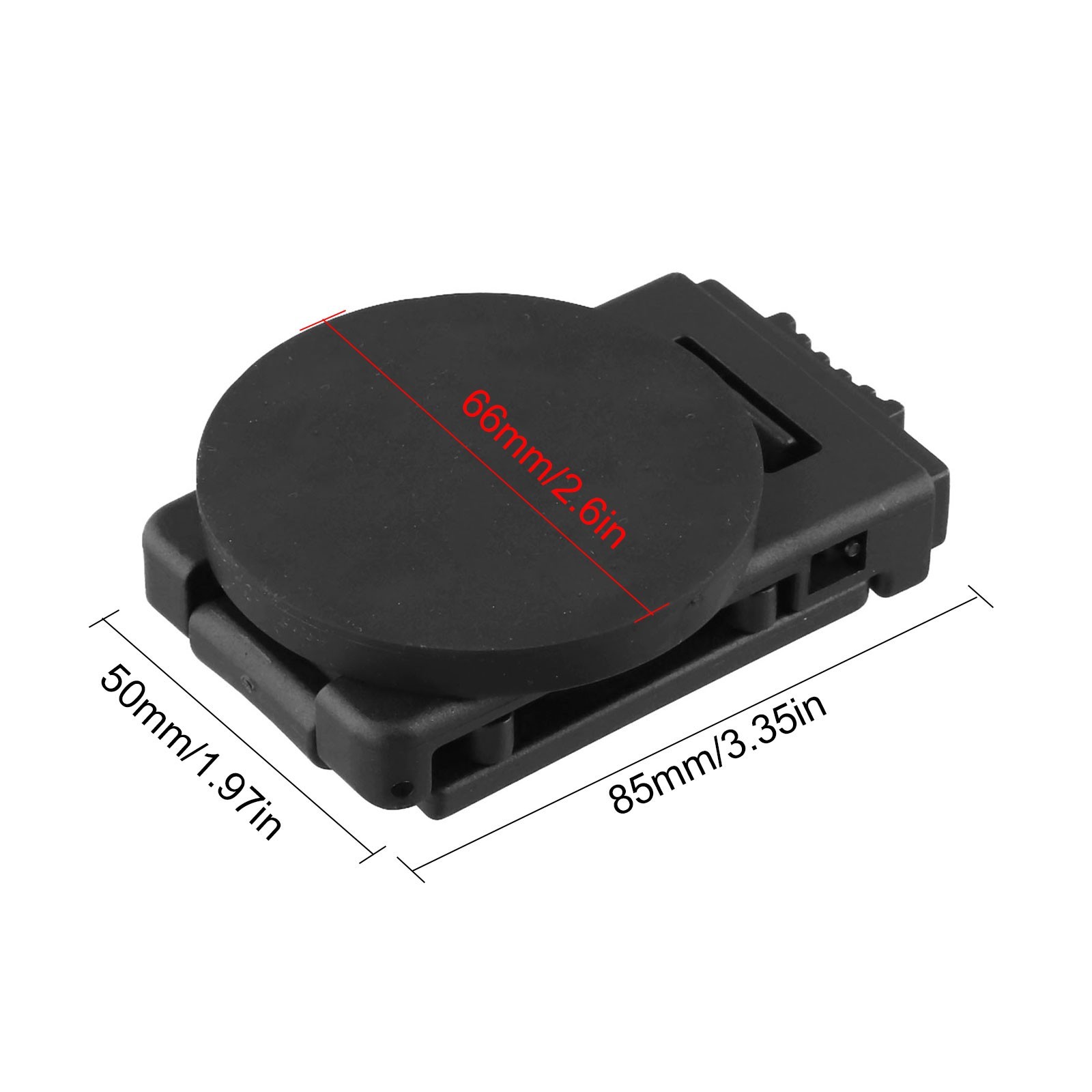 Magnetic Belt Clip for Secure Tool Storage with Scratch Resistant Finish