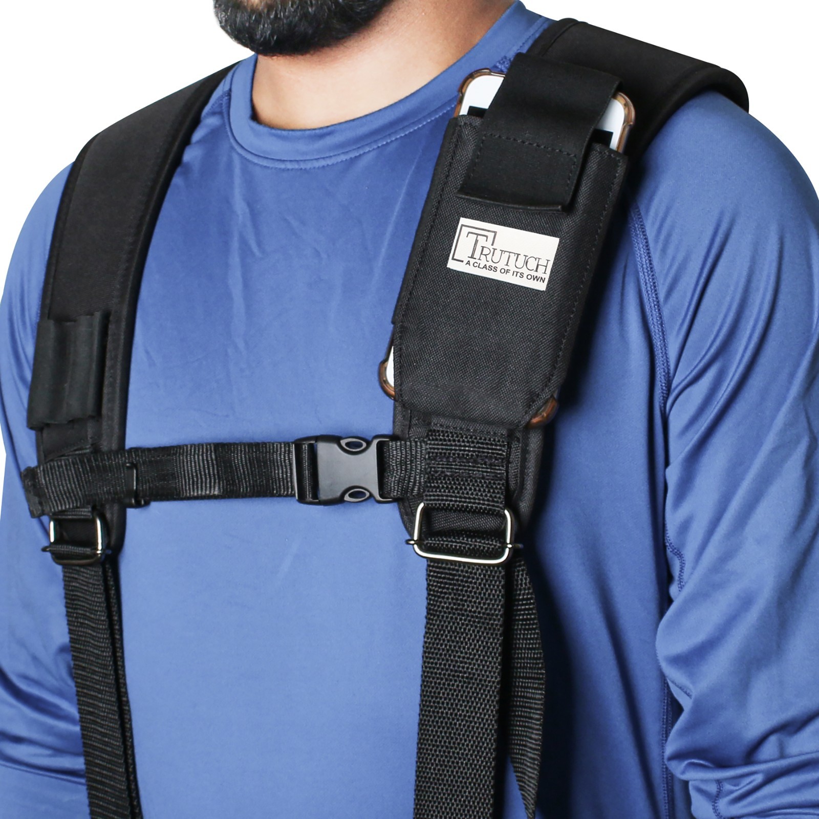 Trutuch Green Nylon & Leather Tool Belt with Nylon Work Suspender | Tool Belts