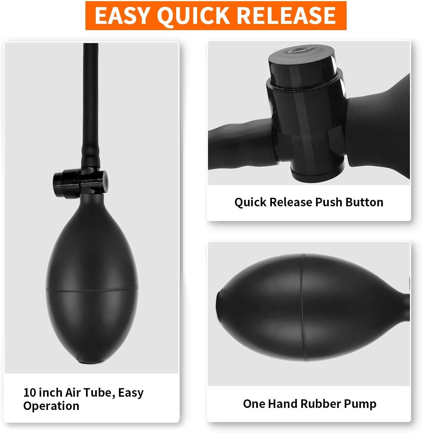 3-Pack Inflatable Air Wedge Bags, 330 LB Leveling Kit for Precision Alignments