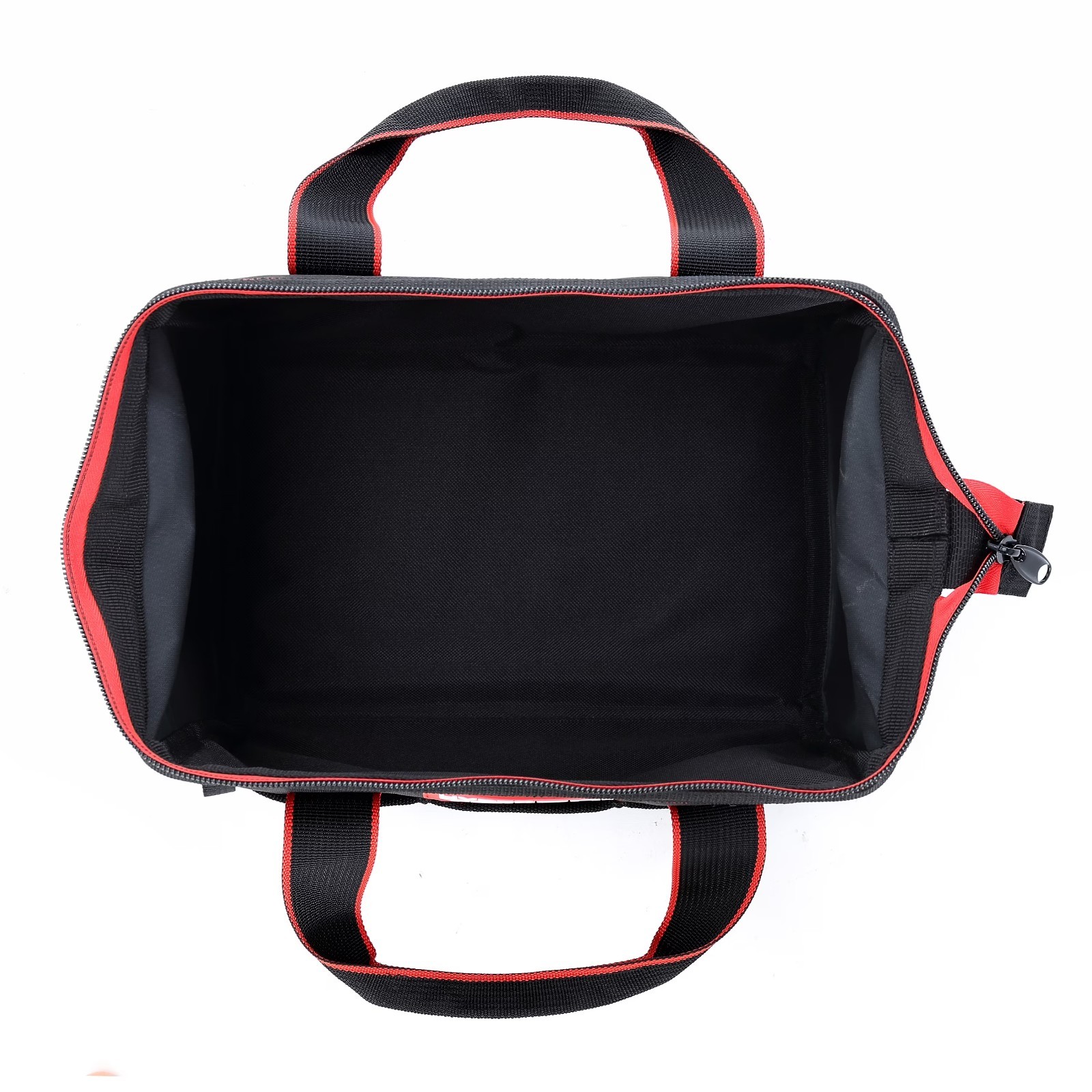 Hyper Tough 12-inch Polyester Tool Bag, with Full-Length Zipper Pack of 2