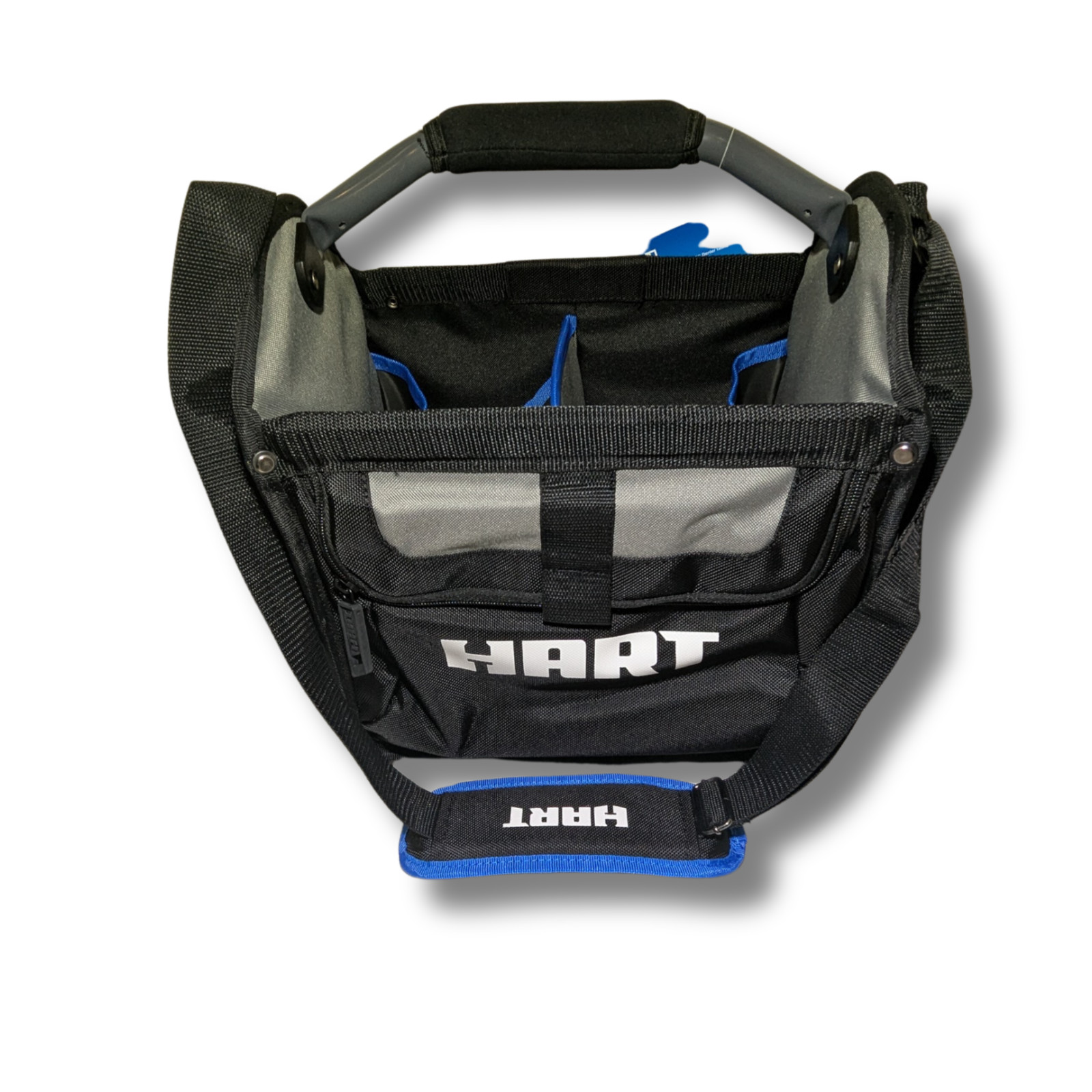 HART 12″ Tool Tote Bag 1680D Durable w/ Shoulder Strap Multi Pocket NEW
