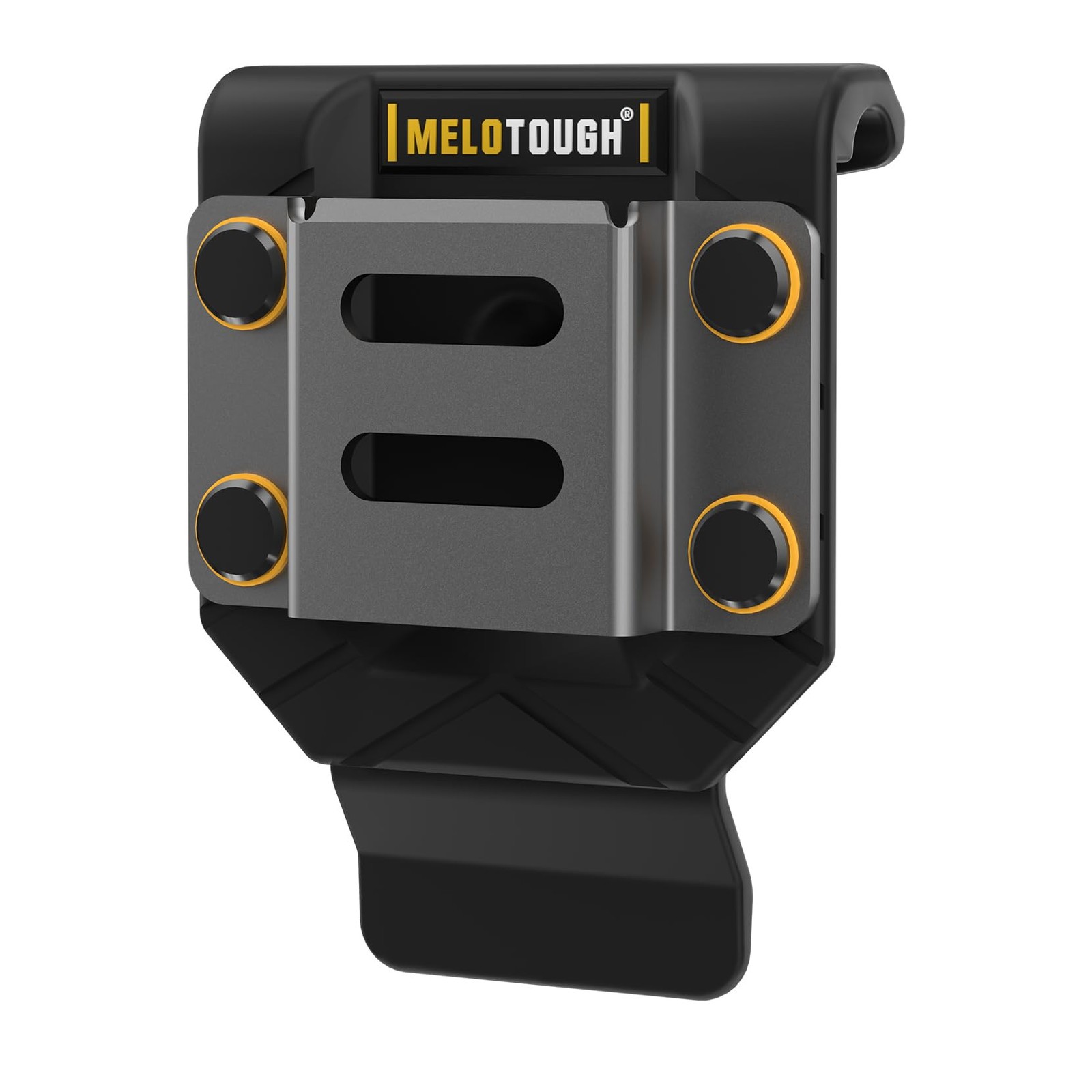 Drill Holster & Tape Measure Holder for Tool Belt – Fits 2.7″ Belt (Black)