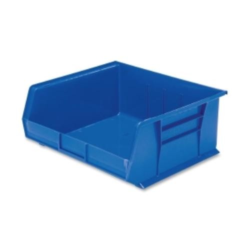 Akro-Mils 30250B_35 Stackable Bin 7×16.5×14.8 Blue Polymer