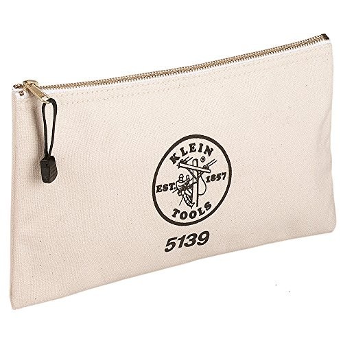 Canvas Tool Pouch Zipper Bag Model 5139 Heavy Duty Brass Zipper Tool Storage New