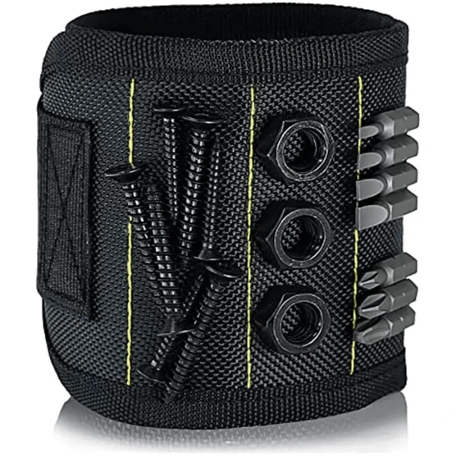 Magnetic Wristband Strong Magnets For Holding Screws Nails Adjustable Belt Strap