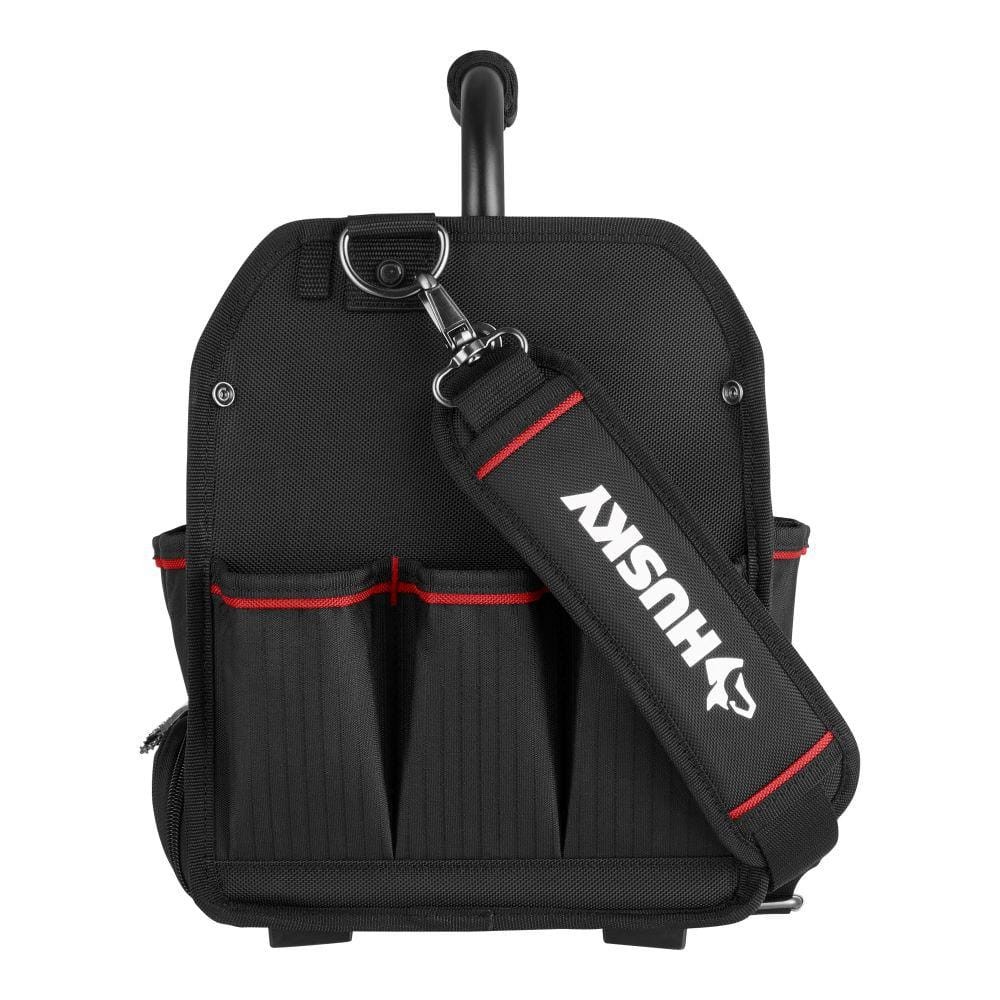10 in. Tool Tote with Integrated Parts Bin Zone
