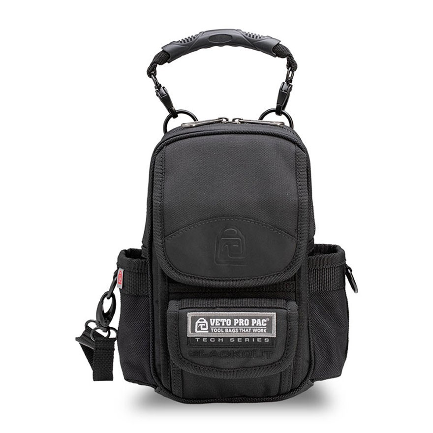 Veto Pro Pac MB Blackout Small Meter Tool Bag Clip-On 10 Pocket