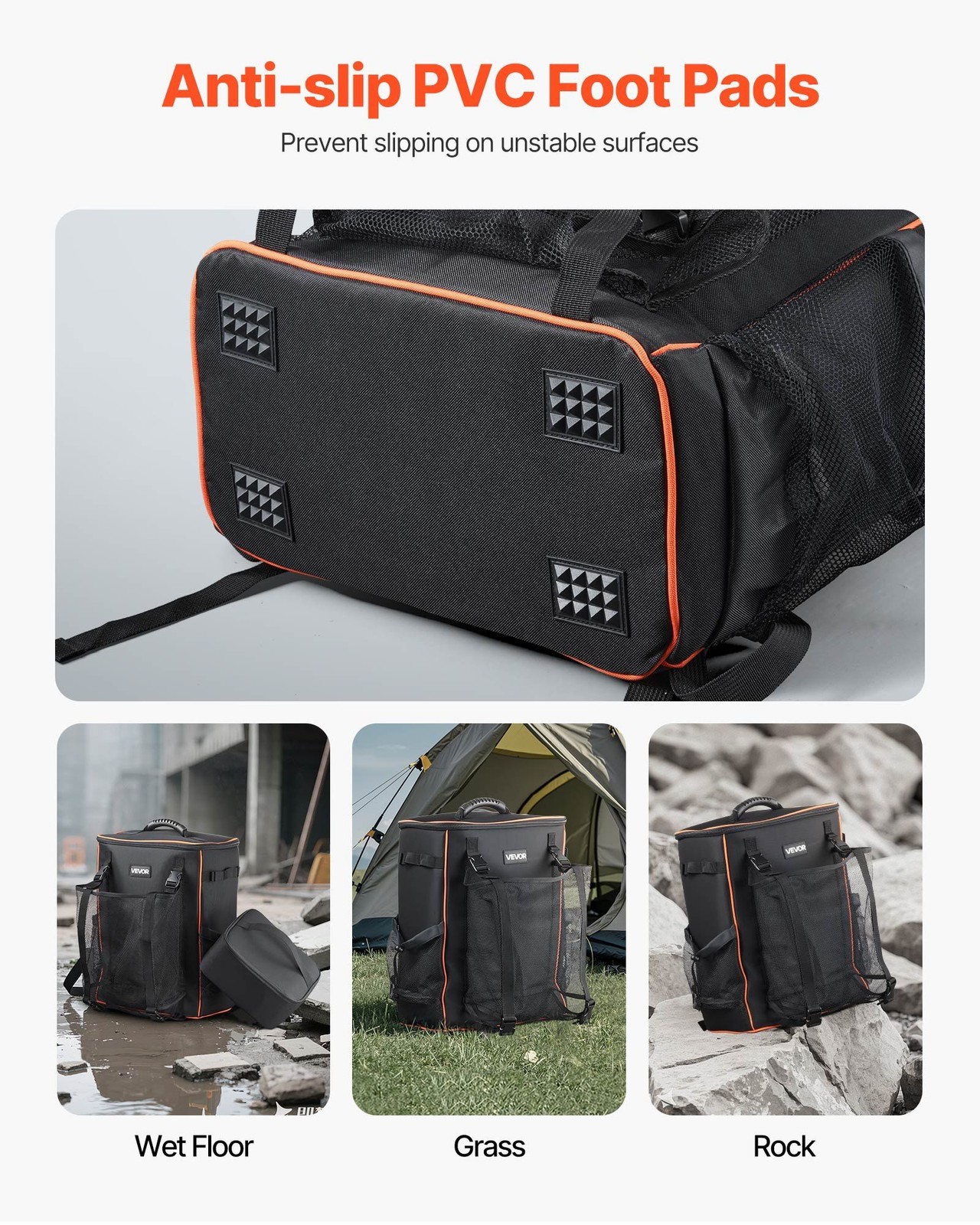 Versatile Welding Backpack 35.6L 600D Durable Fabric Ideal for On-Site Work