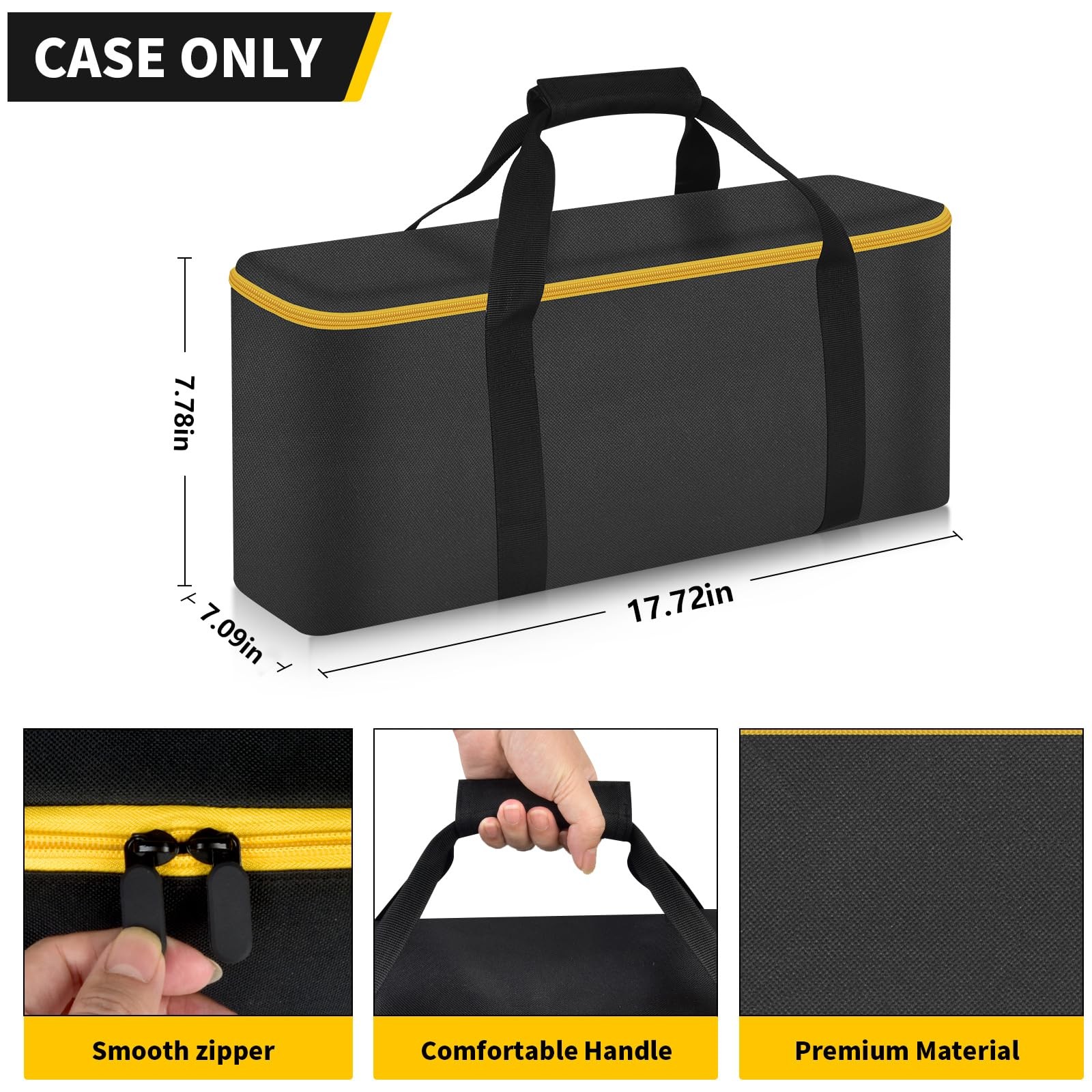 Circular Saw Bag for DEWALT ATOMIC 20V MAX 4-1/2″/ for DOVAMAN/for Worx WX439…