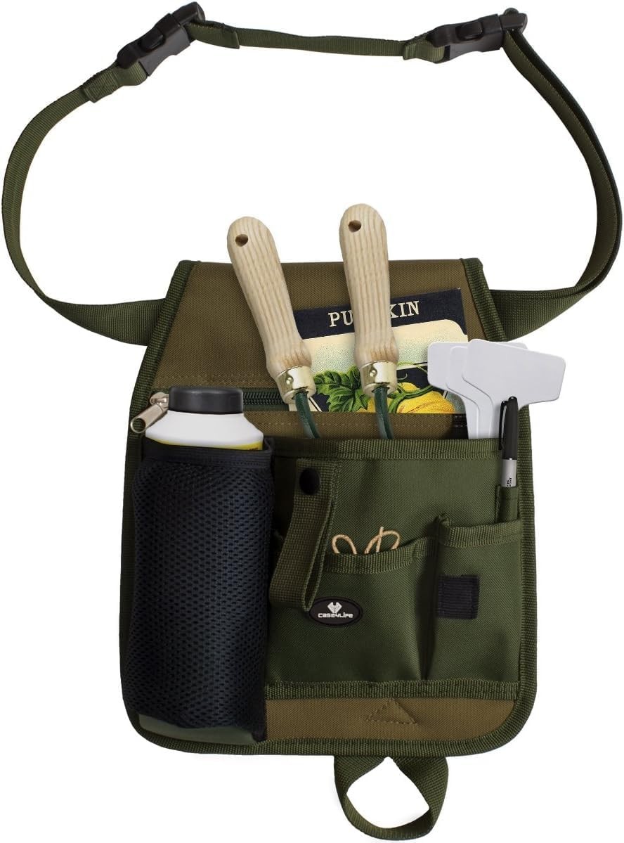 Handy Organizer Garden Tool Pouch Unisex Utility Apron Belt