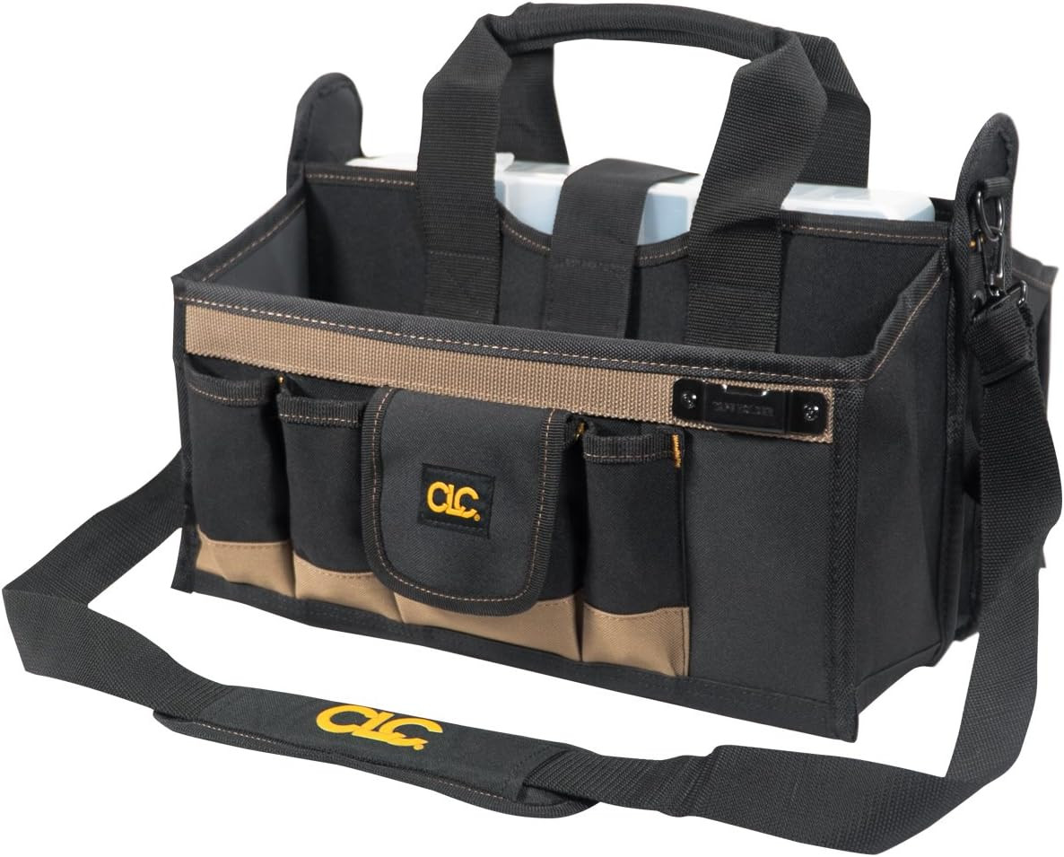 CLC 1529 16 In. Center Tray Tool Bag, 16 Pocket
