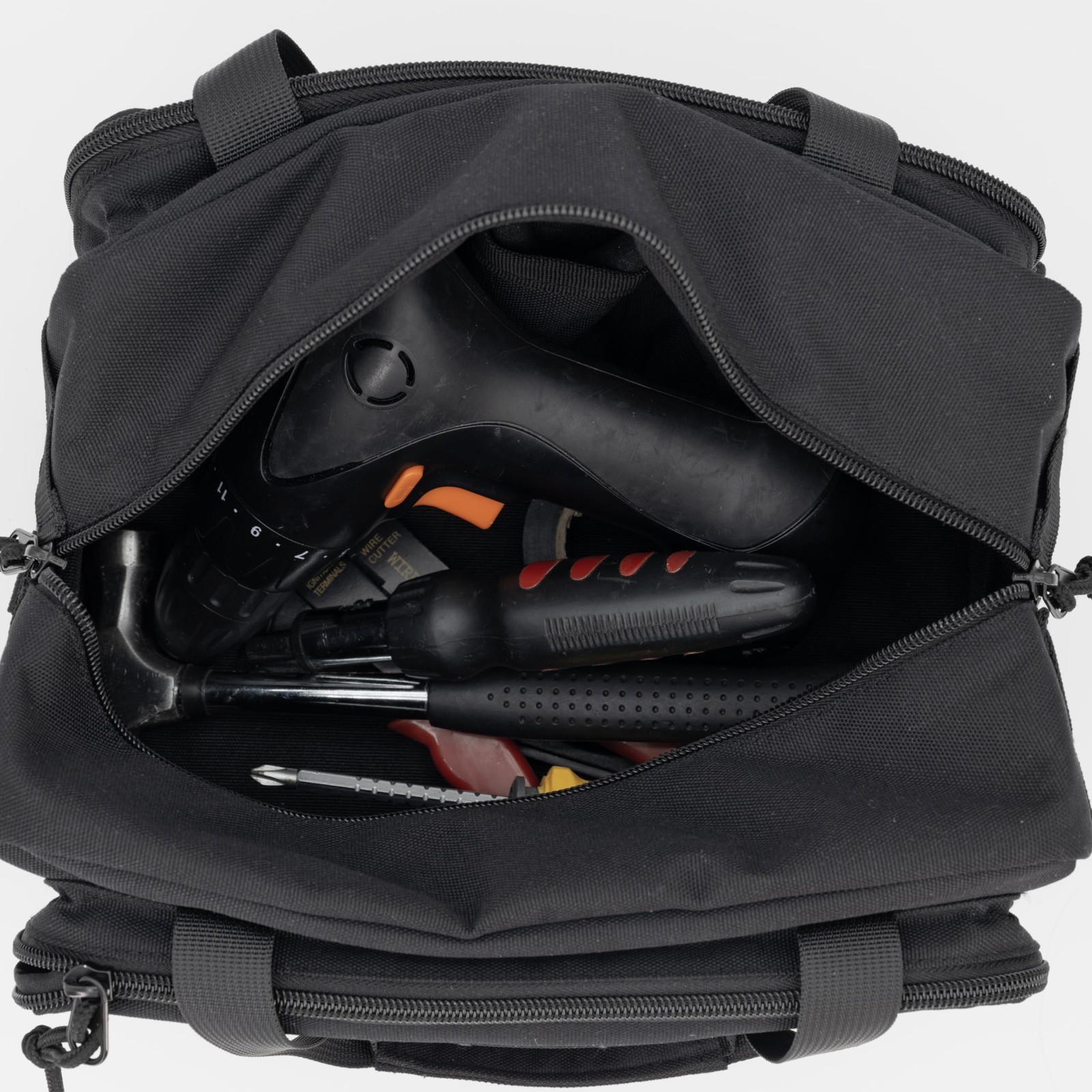 Heavy Duty 12″ Tactical Tool Bag – Multi-Purpose EDC Gear for Mechanics, Carpent