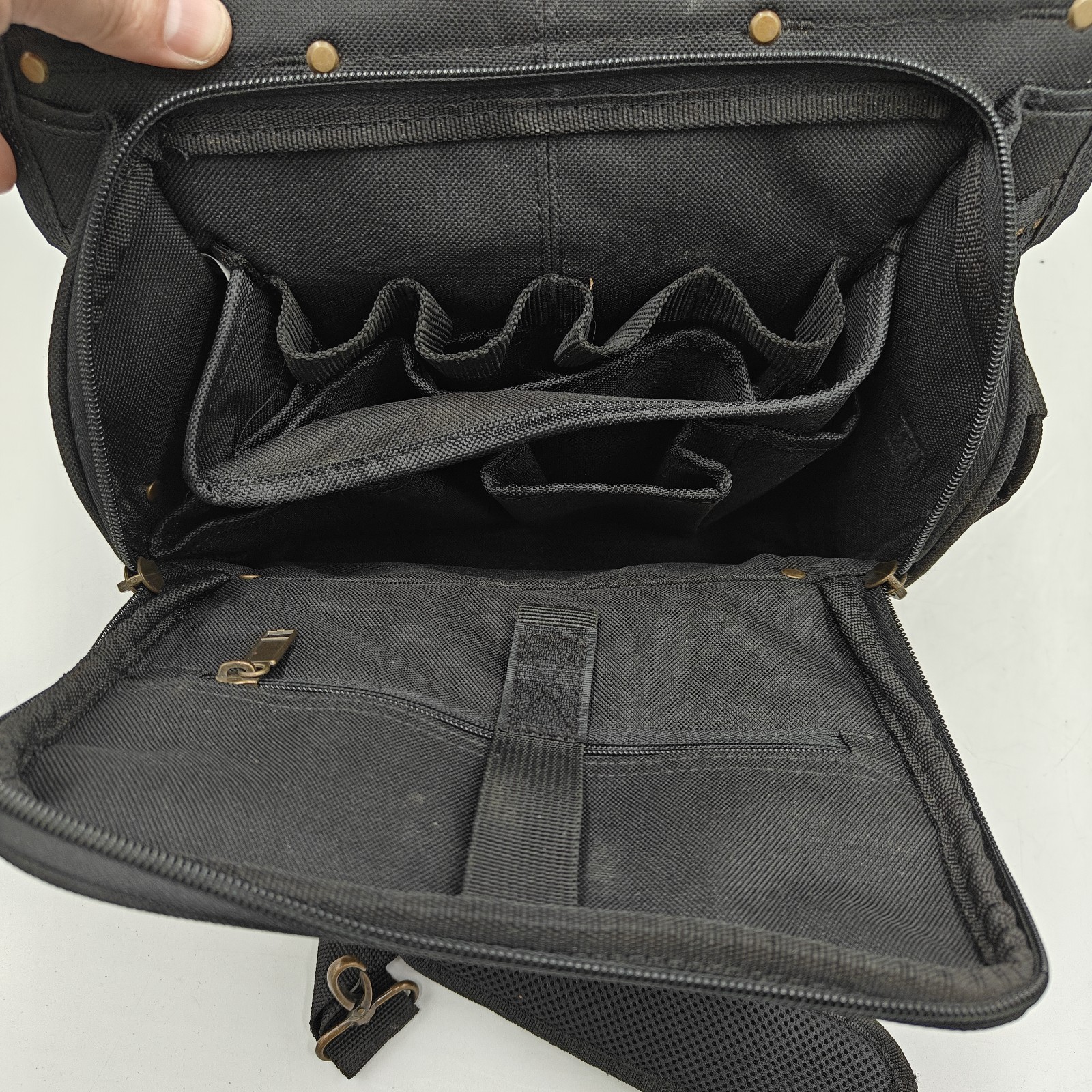 Husky Heavy Duty PRO Polyester Reinforced Ripstop Tool Backpack Retired Model