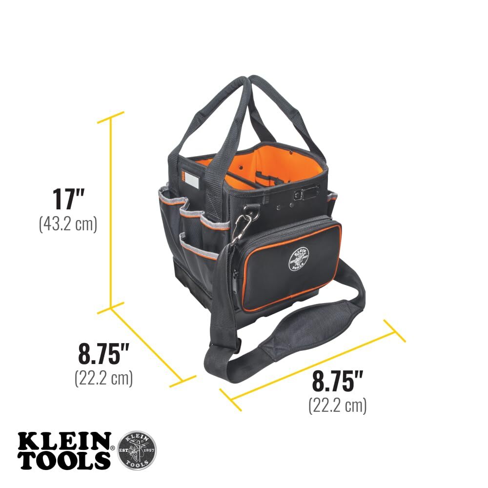 Klein Tools 10 Inch Portable Tool Box Organizer 40 Pockets Durable nn