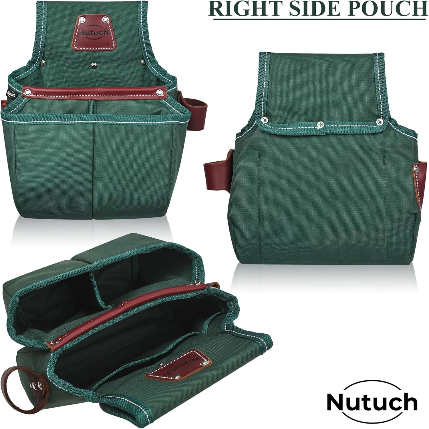 Nylon and Leather Tool Belt | Nylon Tool Pouch | Carpenter | Construction | Fram