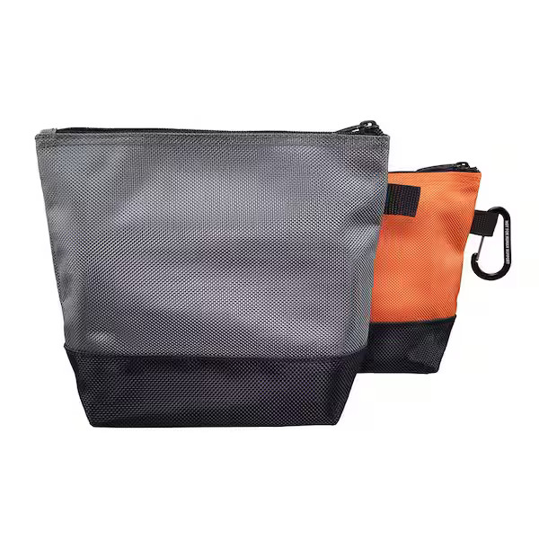 9 in. Stand-Up Zipper Tool Bag (2-Pack)