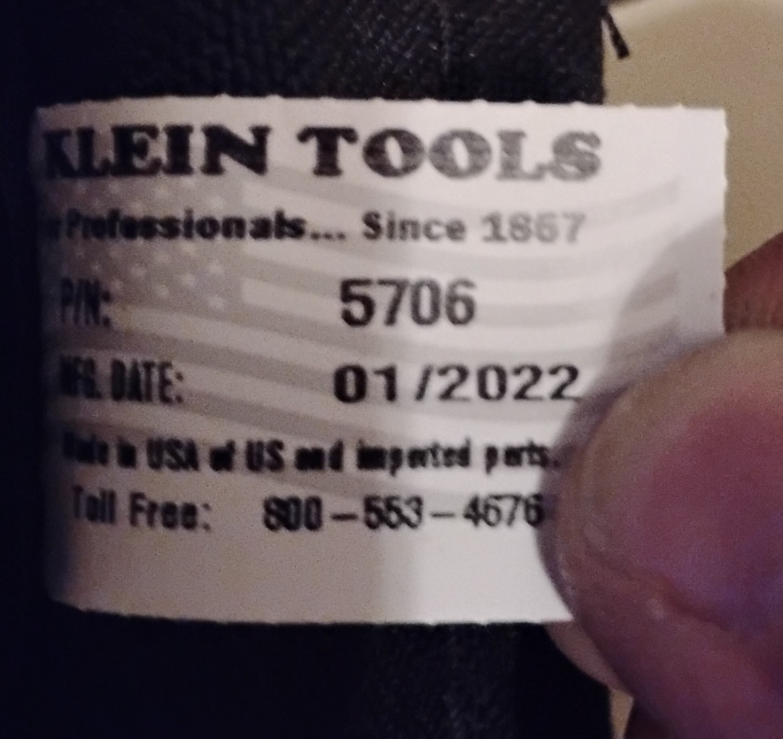 Klein Tools 5709M Tool Belt, Tool Belt, Black, Nylon, 11 Pockets