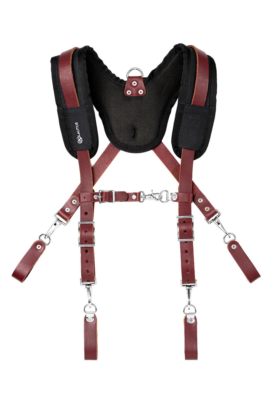 Leather Padded Tool Belt Suspenders w/Chest Strap| Pencil Sleeve| Comfortable…