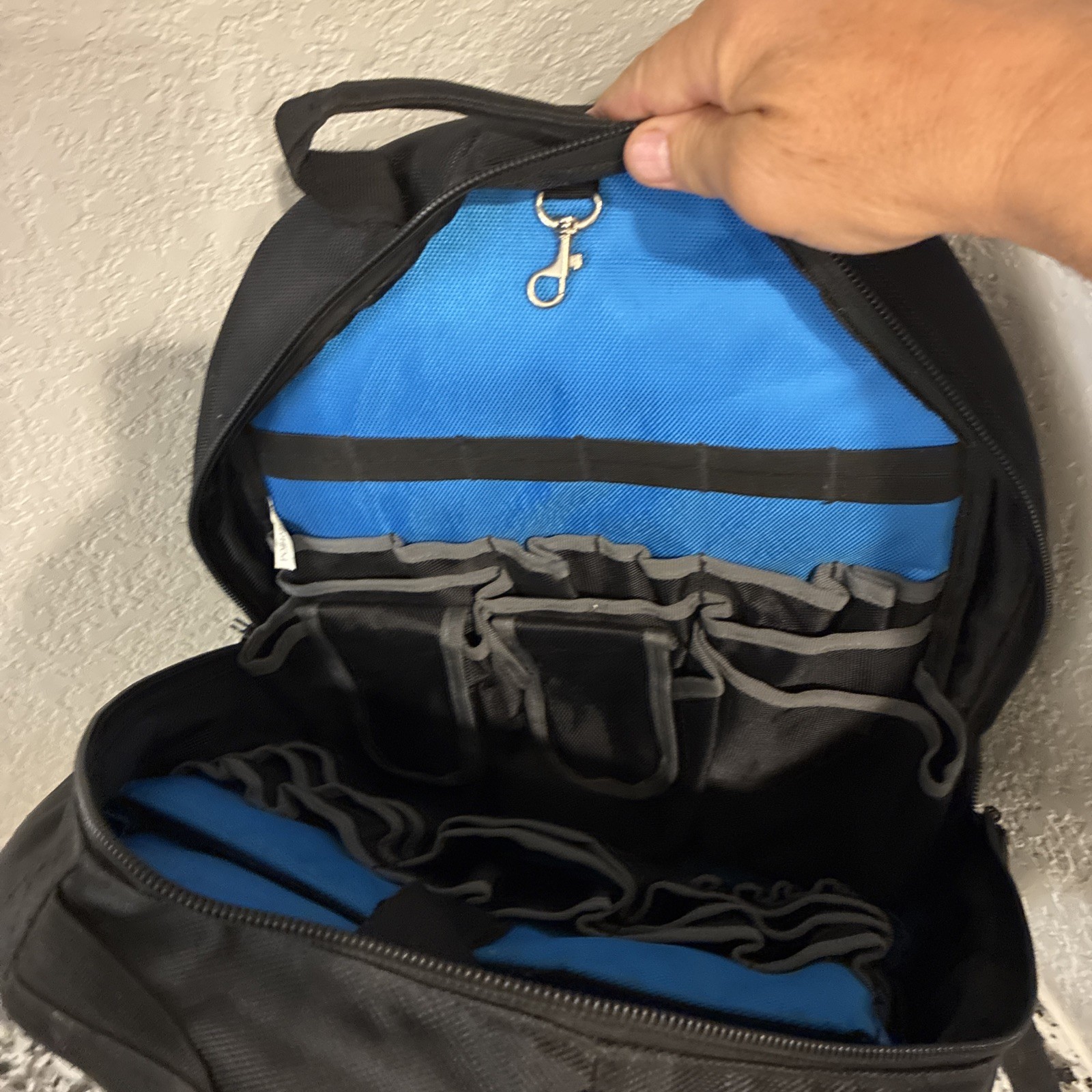 Preowned Lincoln Tech Multipocket Backpack Bag for Tools & Laptop USED Condition