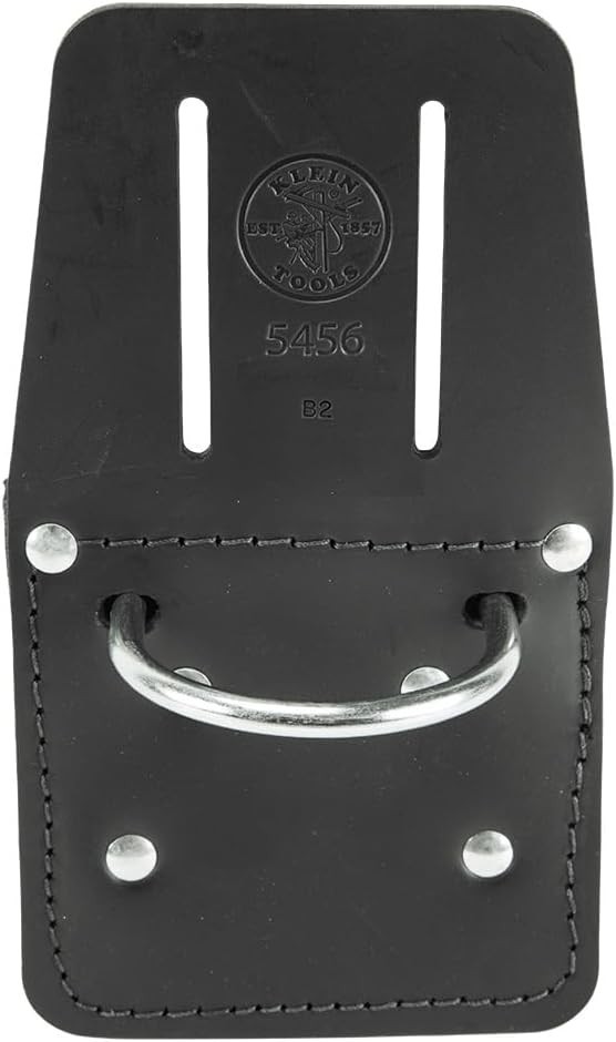 Professional Leather Hammer Holder with Metal Ring – Fits Belts up to 2.5 Inches