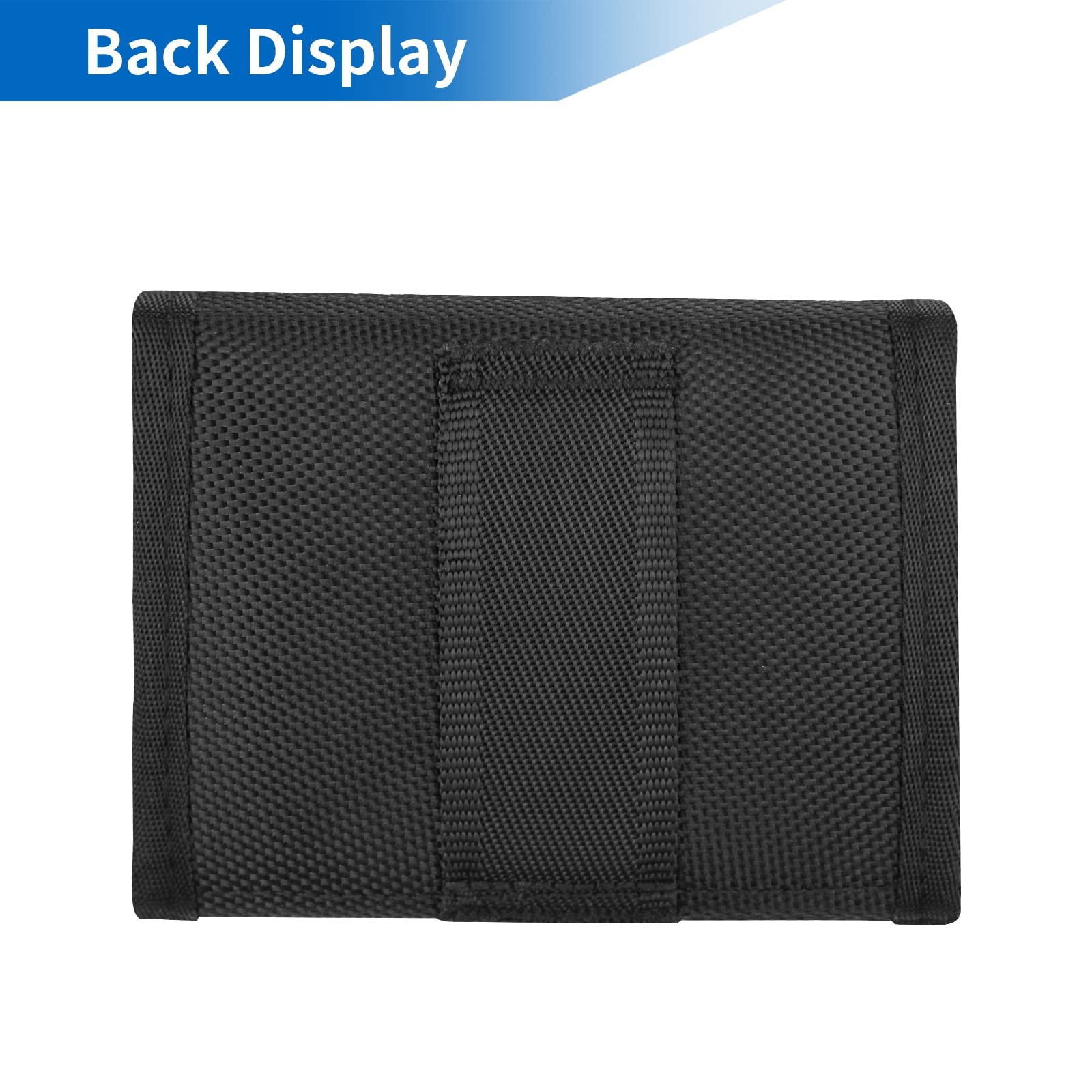 Double Latex Glove Pouch for Duty Belt, 1 Count (Pack of 1), Black 1 Pack