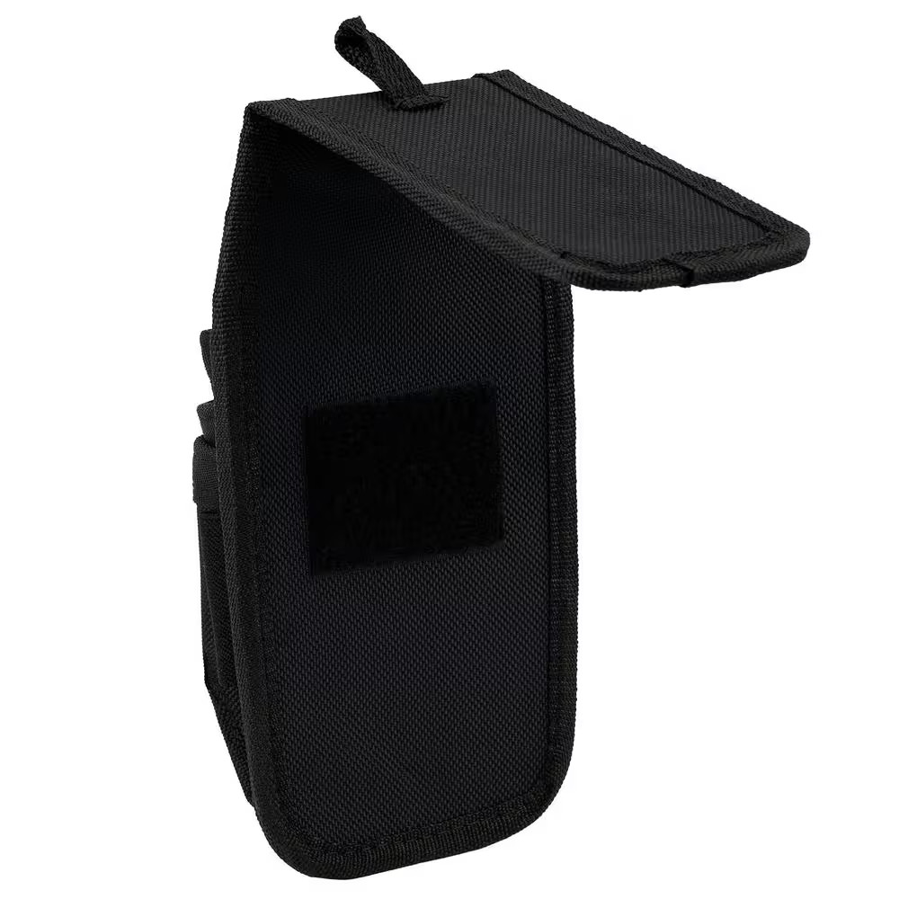 5 In. 5-Pocket Black Four Barrel Tool Belt Pouch