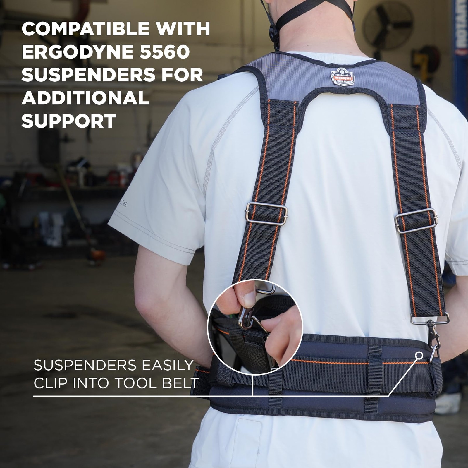 Arsenal 5555 5-Inch Padded Base Layer Tool/Work Belt, Large , Black