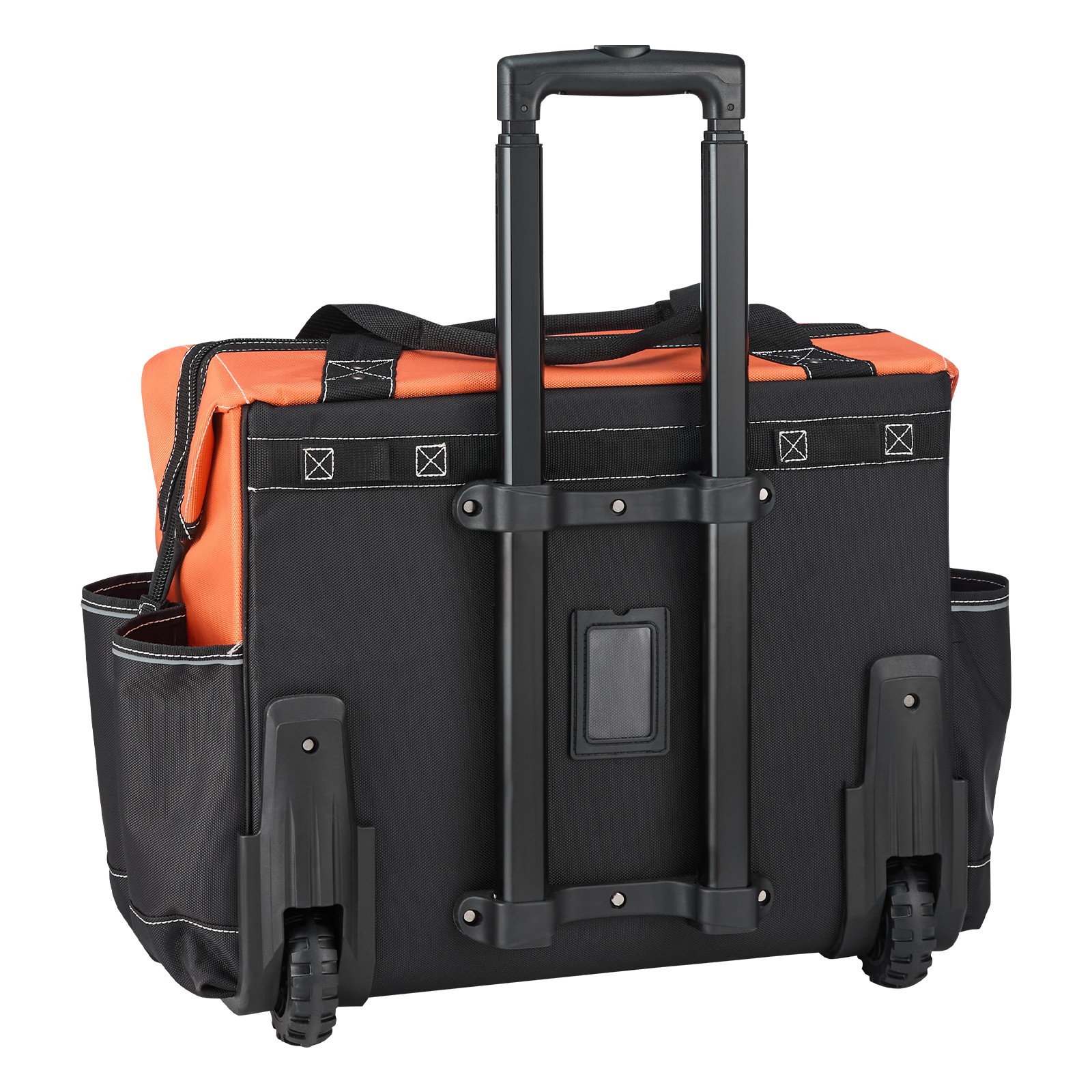 VEVOR Rolling Tool Bag 25/27/45/72 Pockets Heavy Duty Roller Tool Bag on Wheels