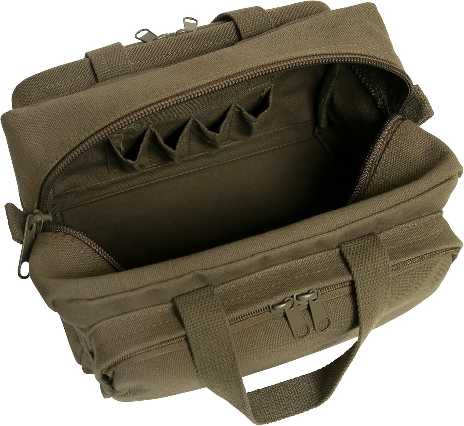 Rothco Mechanics Tool Bag Heavy Duty Canvas Organizer Olive Drab