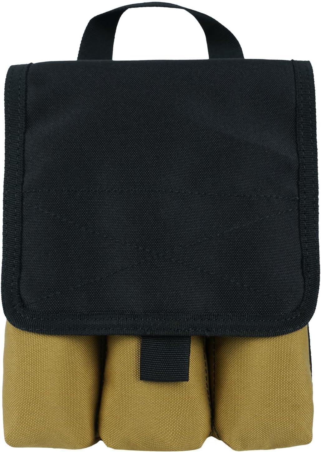 7-Pocket Firefighter Tool Pouch with Carry Handle and Flap, Fits in Bunker Gear