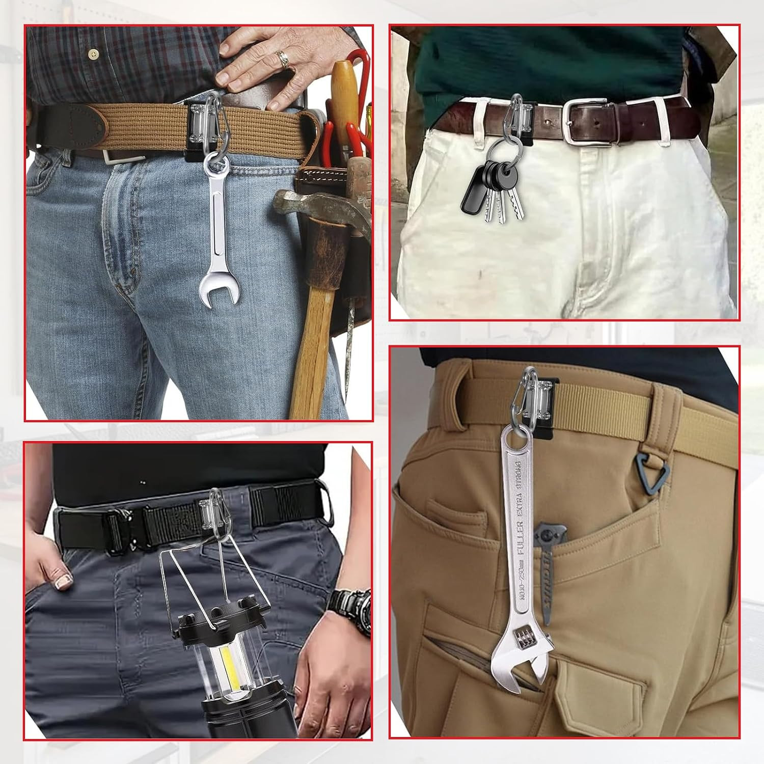 1Pcs Drill Holster Clip,Tool Belt Hook, Drill Holster,Mountaineering Buckle Quic
