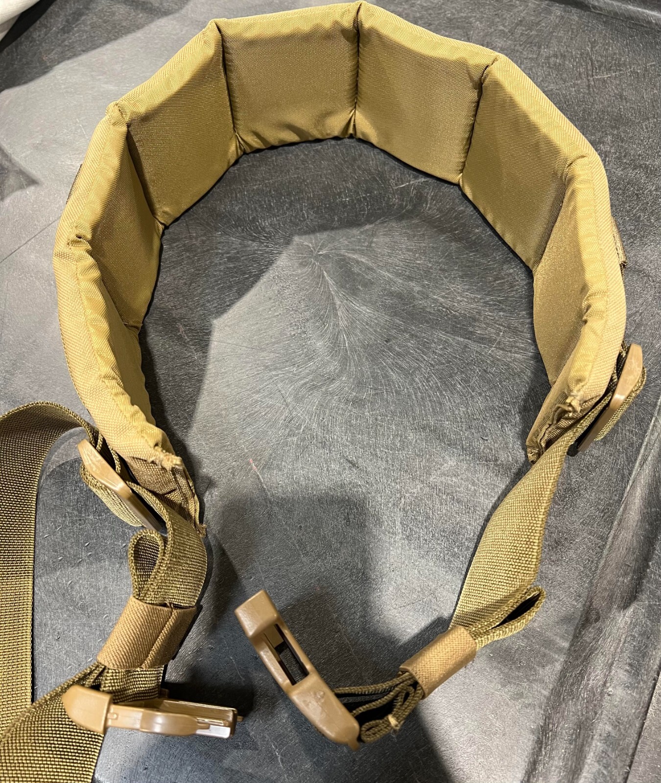 New Atlas 46 HRV Harvey Supportive Padded Work Belt Organizer – Size Small 28-30
