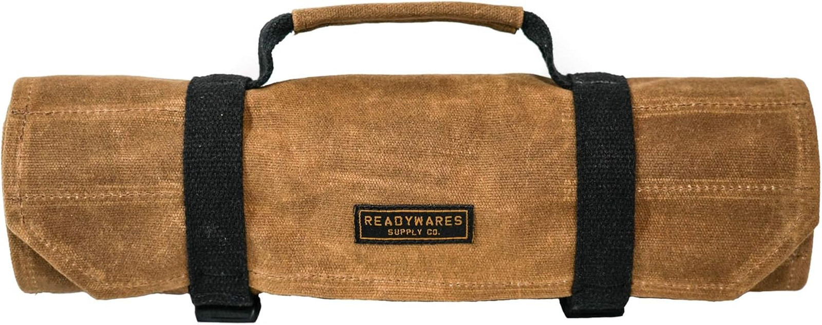 Durable Tool Roll Bag with 18 Pockets & YKK Zipper for Easy Organization