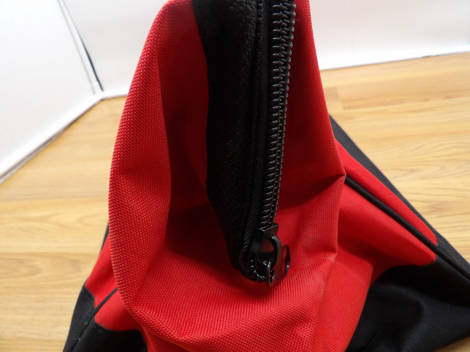 Milwaukee Red/Black Canvas Contractor Tool Bag With Handles 23 x 12 x 12- Nice-