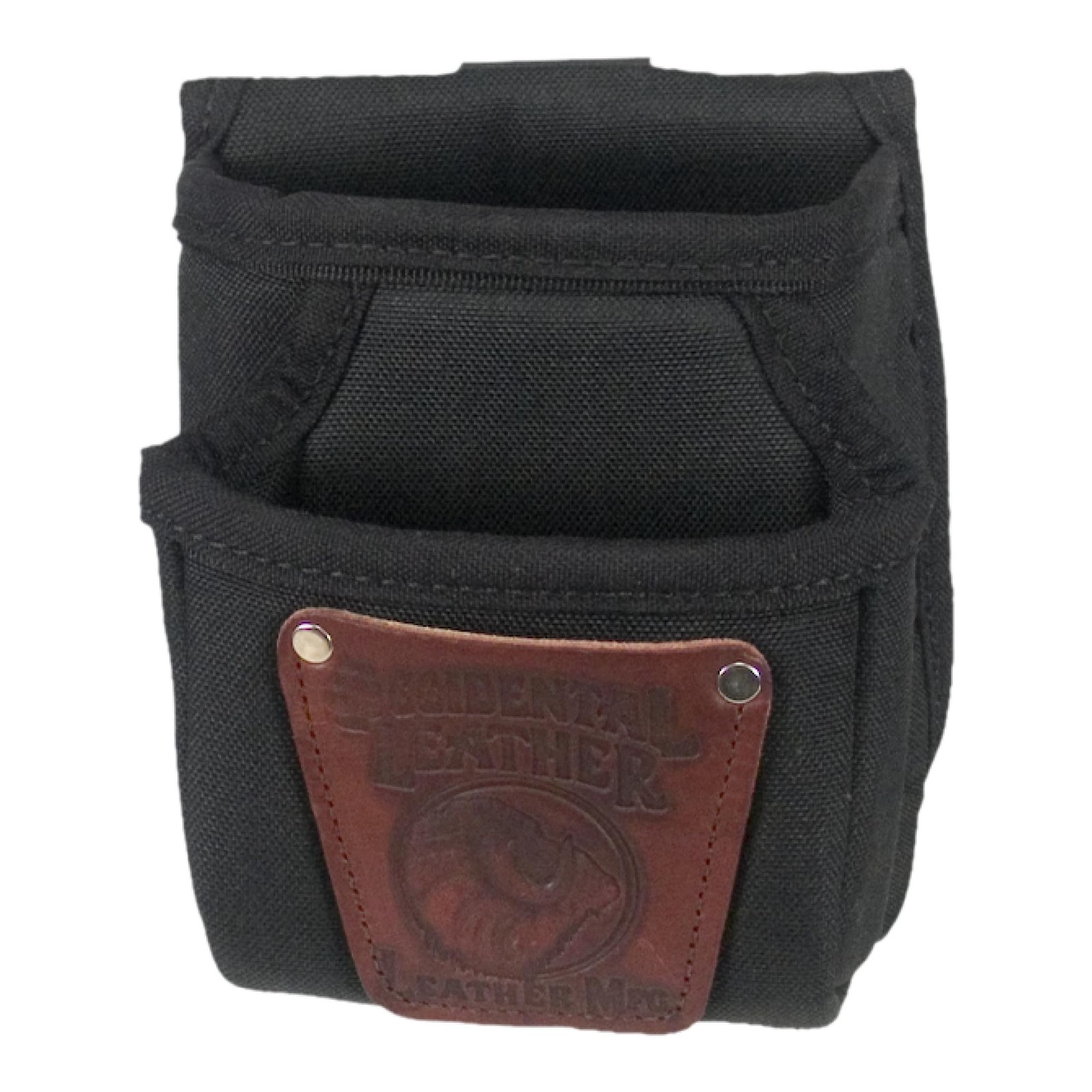 Occidental Leather Double Clip-On Pouch – Fits Up to 2” Work Belt – Black