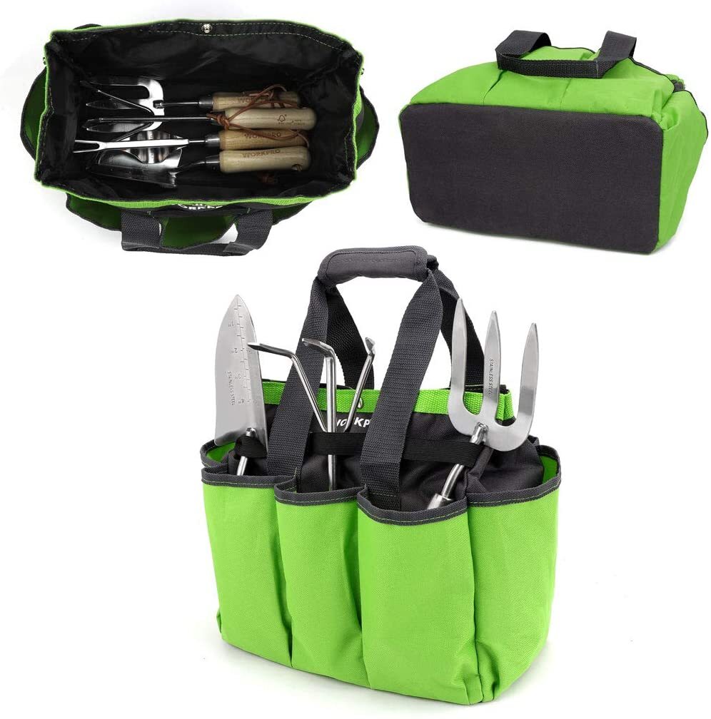 WORKPRO 13 in Gardening Tote Bag Garden Tool Bag Storage Bag Hand Tool Organizer