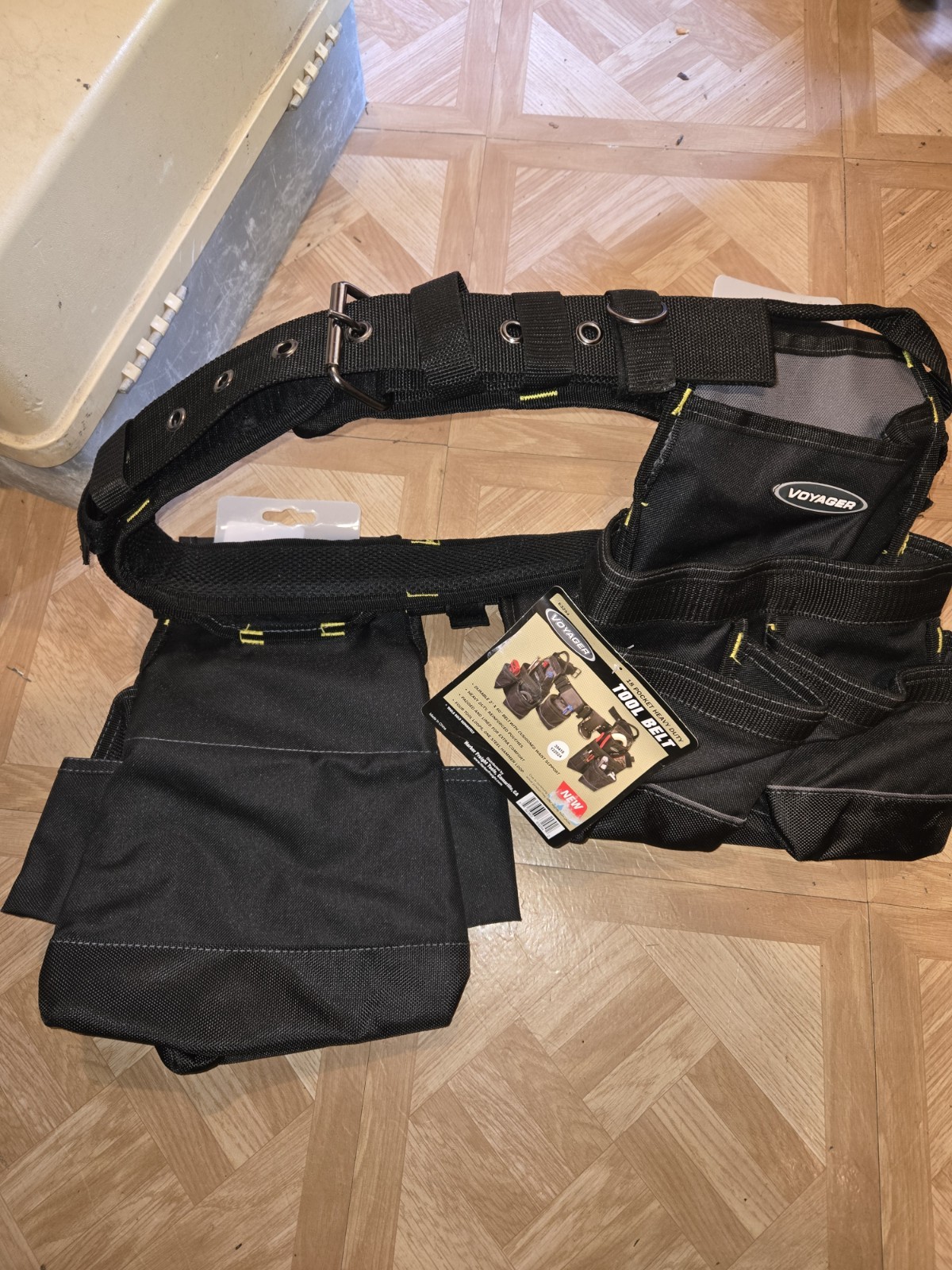 New with Tags – Never Used Black VOYAGER 18 Pocket Heavy Duty Tool Belt