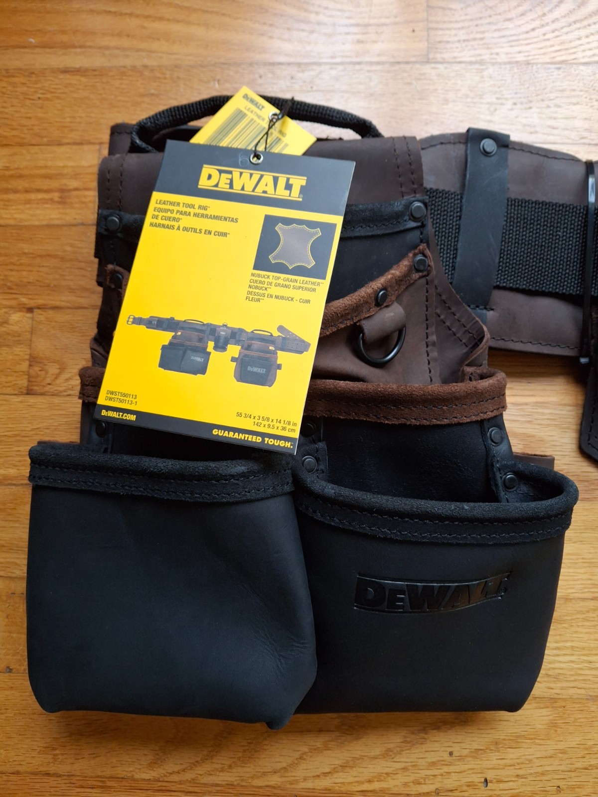 DeWalt DWST550113 Leather Tool Rig – Tool Apron – New
