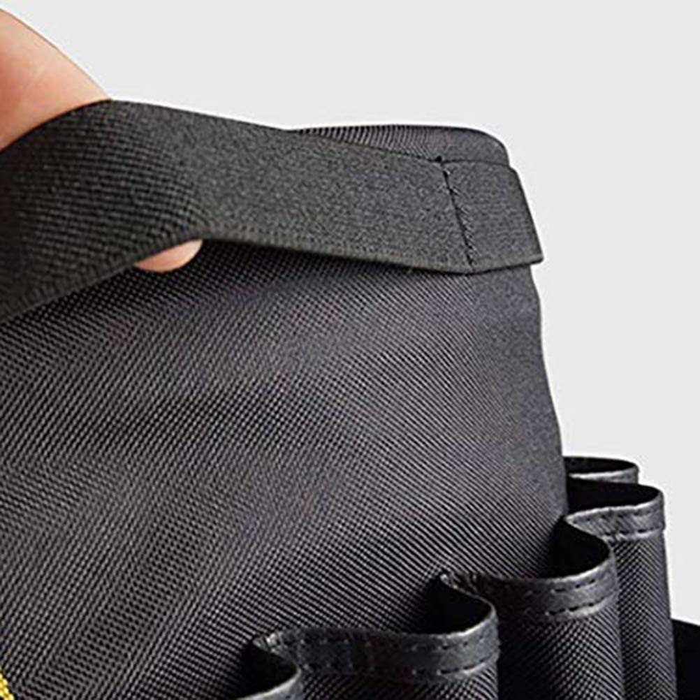 Black & Green Bucket Tool Organizer 56 Pockets Yard Lawn Construction Bag