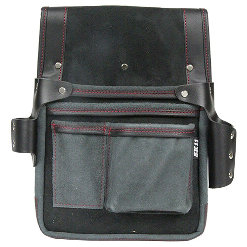 SK11 Tool waist Pouch Leather Nail Bag Side Holder (340x330x100mm) SMK-2MH China