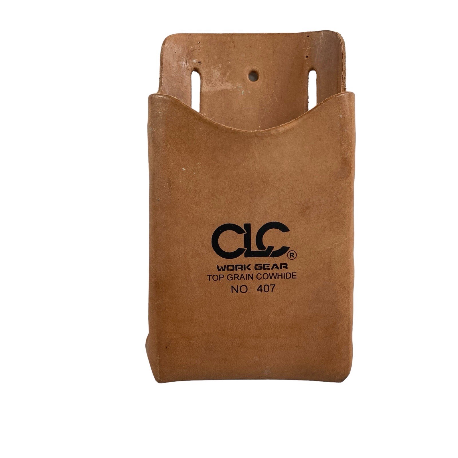 CLC Custom Leathercraft 407 Top Grain All Purpose Pouch, Box Shaped