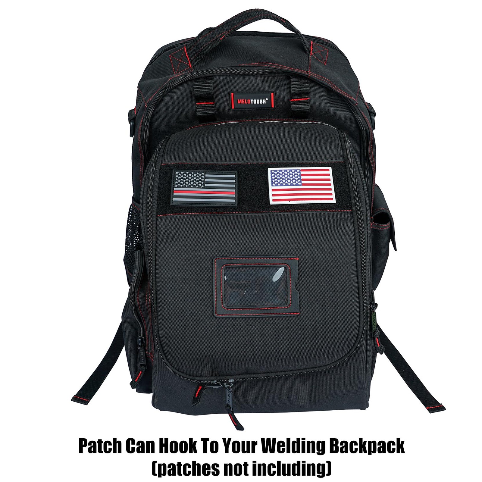 MELOTOUGH Welding Tool backpack for Tools and Helmet Extreme Gear Pack with Larg