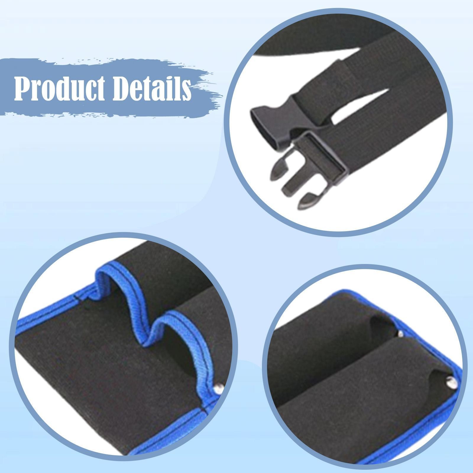 Welding Tool Belt Pouch Portable Professional Waist Pack Welding Rod Holder