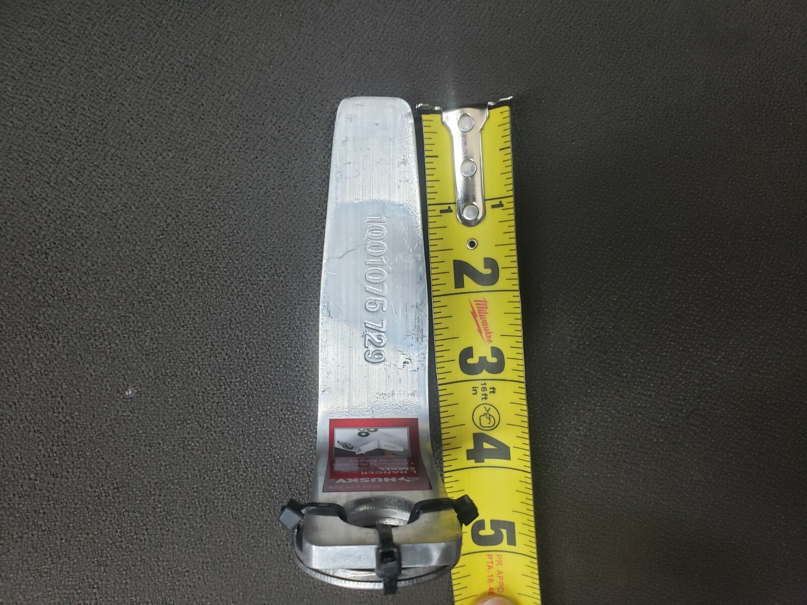 (2) Husky L Hanger Hook for Pneumatic Tools ~ Size Small